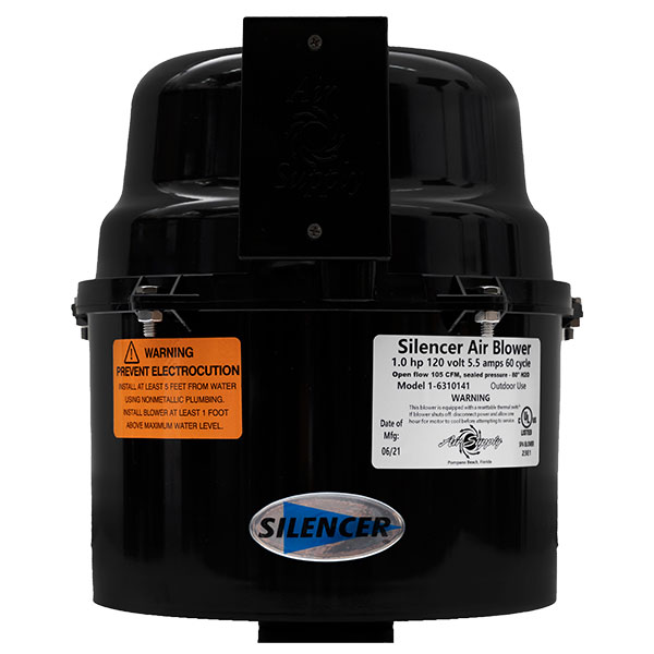 Soplador silencer 1 HP 5.5 Amps 120V