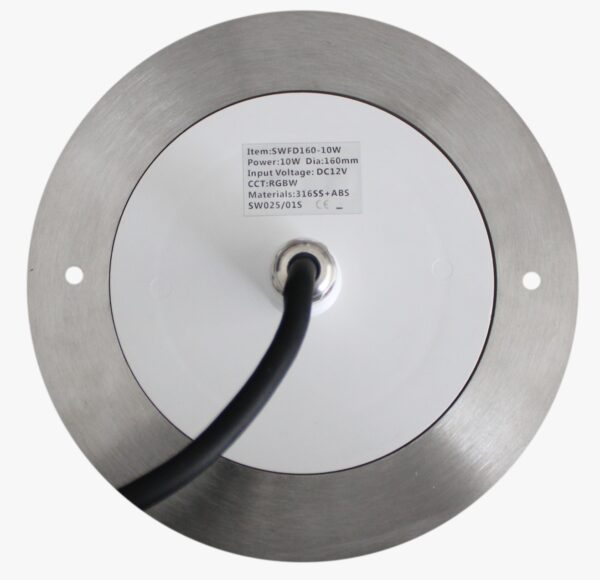 Reflector HAX Ultra Delgado acero inoxidable 11cm montaje en superficie 6W 12 VCD Frío 600LM