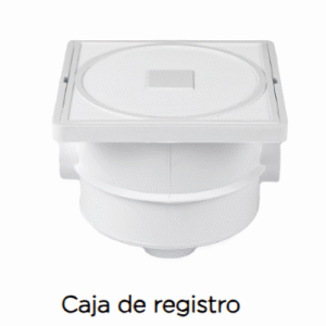 Caja de registro para reflector HAX